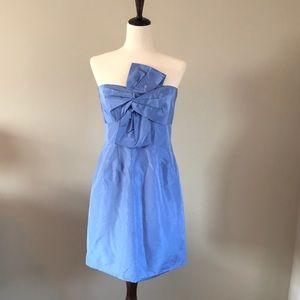 Silk Jcrew Bow Monde Cocktail Dress Size 10